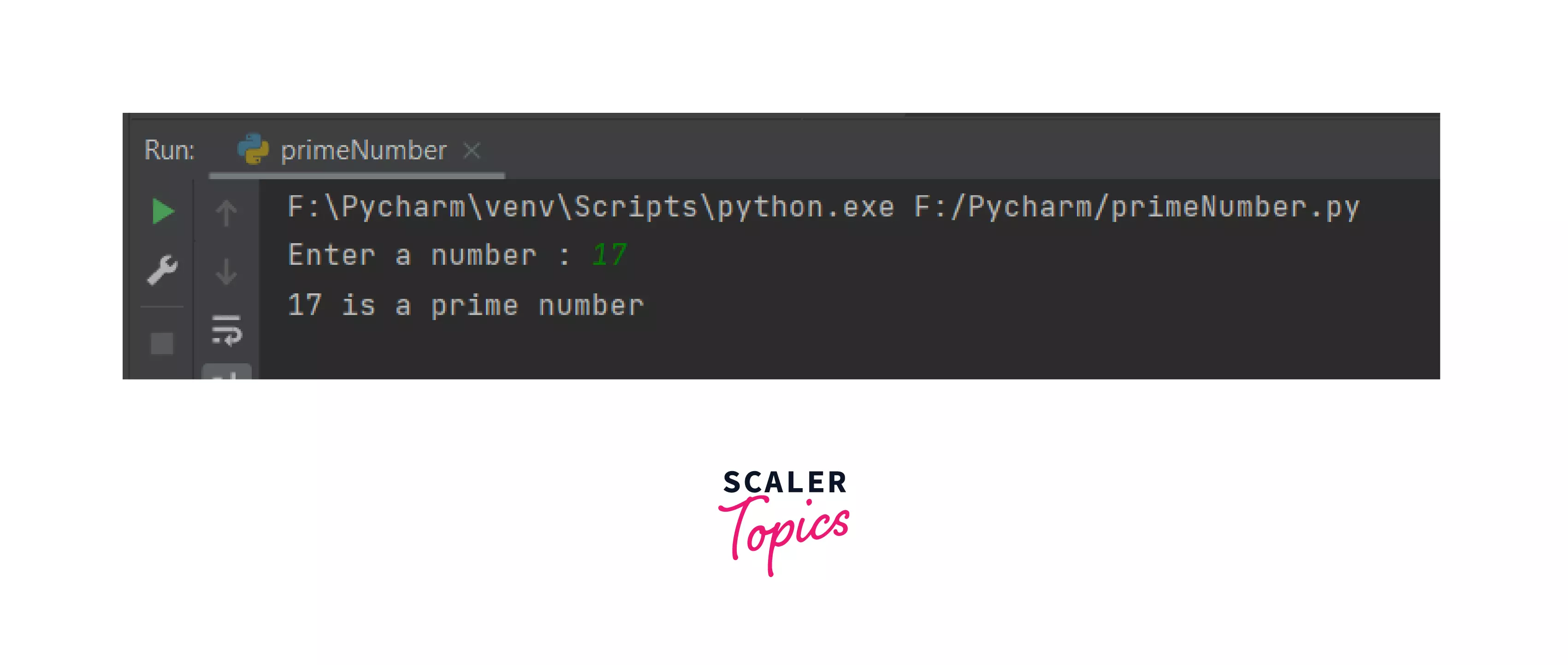 output of code