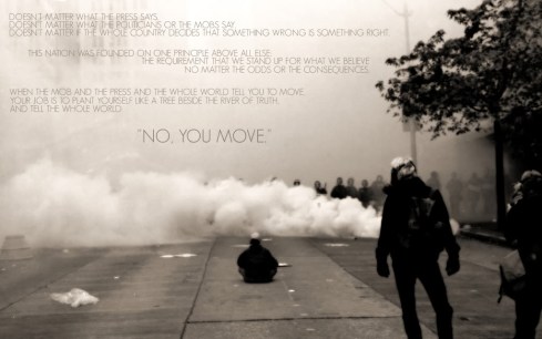 No, you move
