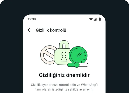 whatsapp gizlilik ayarlarının adım adım rehberlikle birlikte ekran görüntüsü