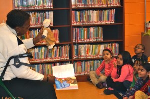 Eugene captivates young school children