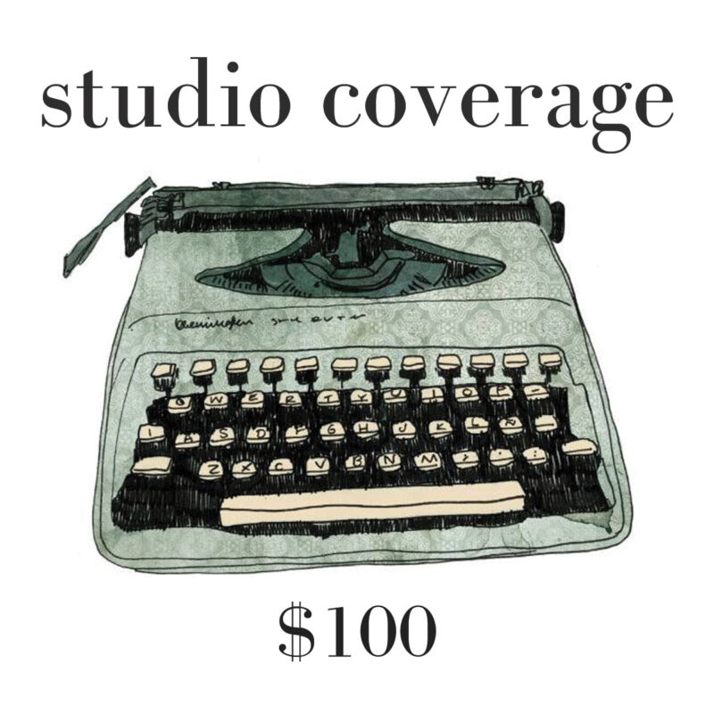 Studio Coverage