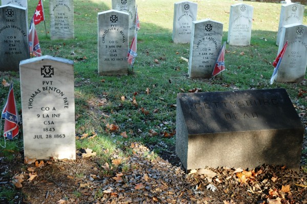 The Gettysburg dead.