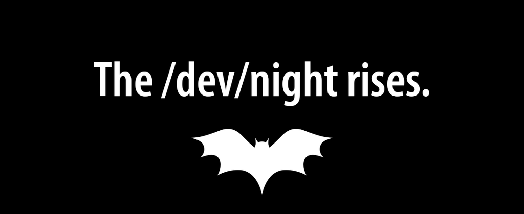 /dev/night cover photo
