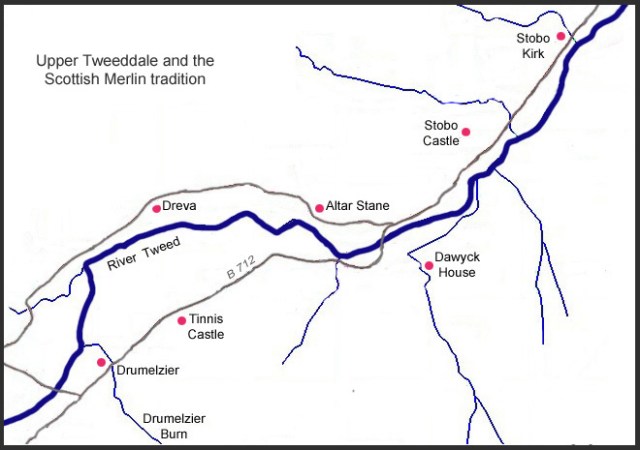 Scottish Merlin legend