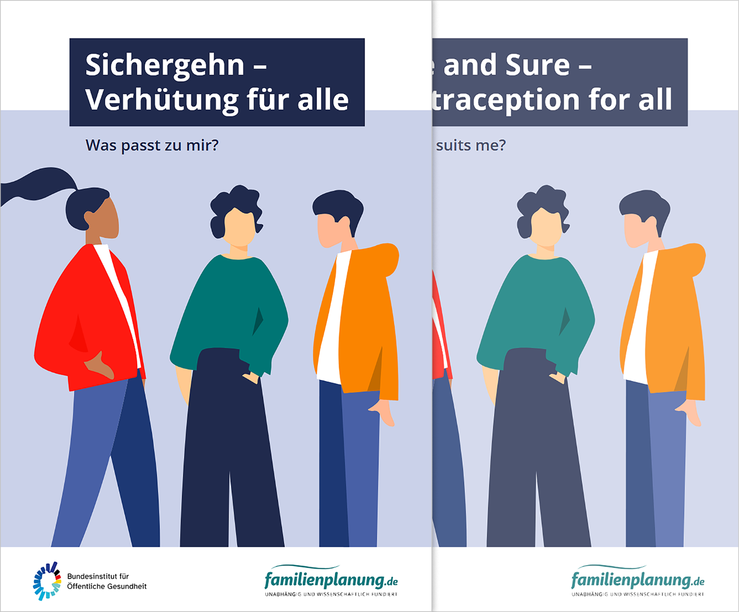 Das Bild zeigt eine Vorschau des Mediums "Sichergehn - Verhütung für alle"