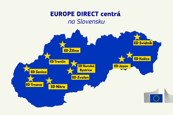 EUROPE DIRECT centrá na Slovensku