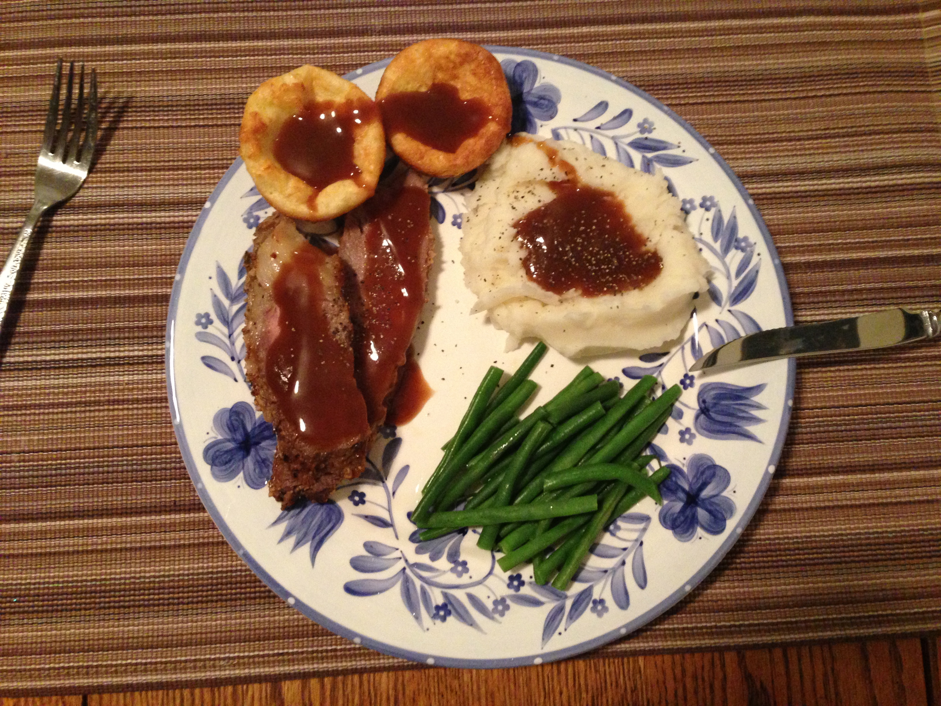 roast beef dinner