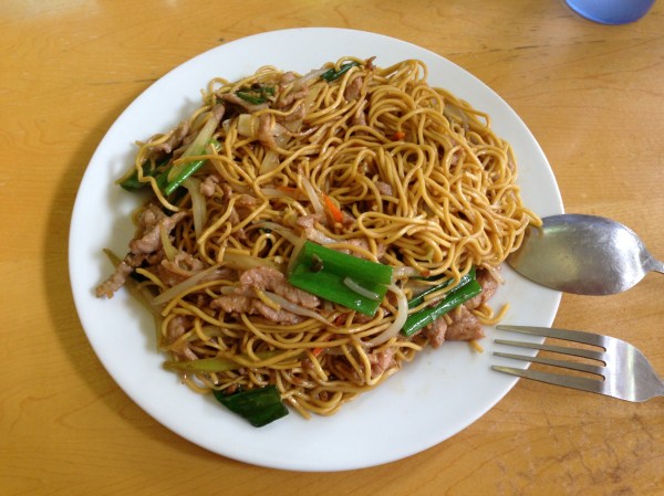chicken lo mein