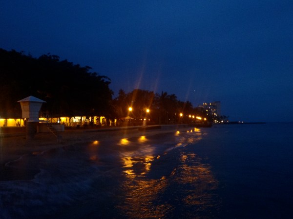 Evening on the city