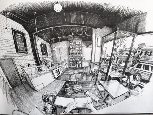Paul Heaston Sketch
