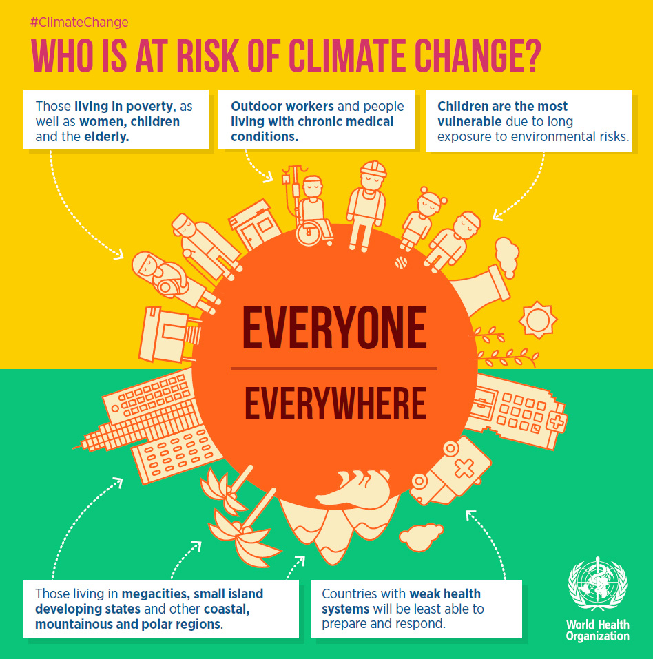 Climate change infographic