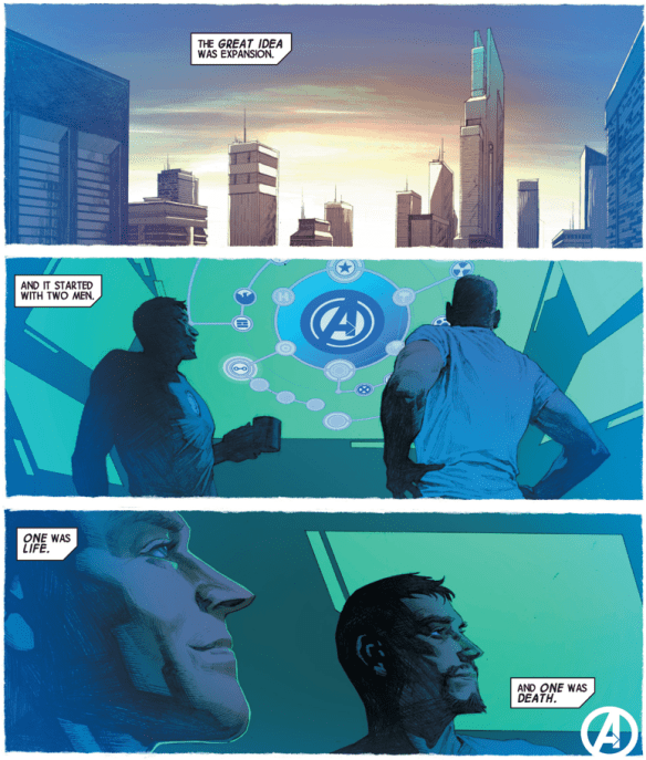 From Avengers #3 by Jonathan Hickman