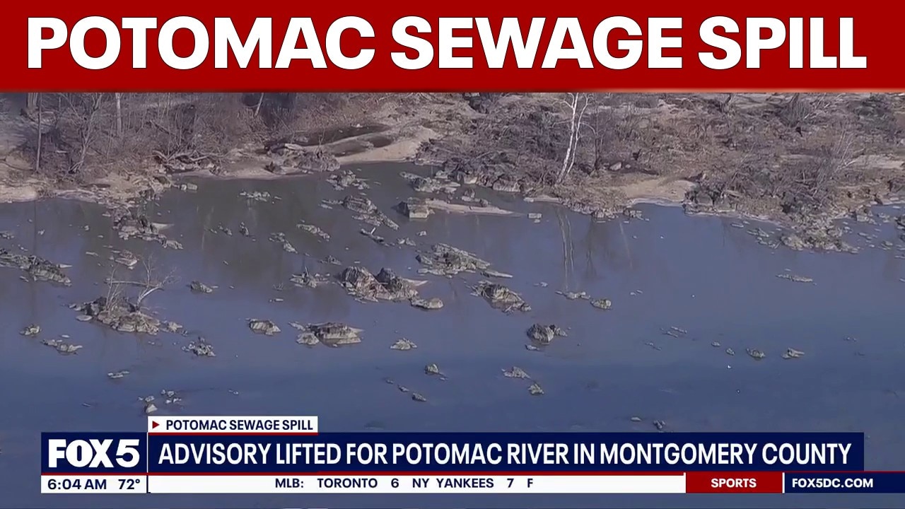Advisory lifted for Potomac River in Montgomery County | FOX 5 AT 6AM