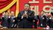 金正恩在主席台带头鼓掌 金正恩在主席台带头鼓掌