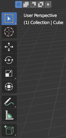 Figure 1.5 – Viewport tools