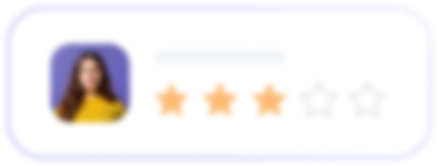 Customer review badge