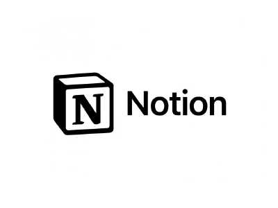 Logotipo de Notion: N en cubo, Notion