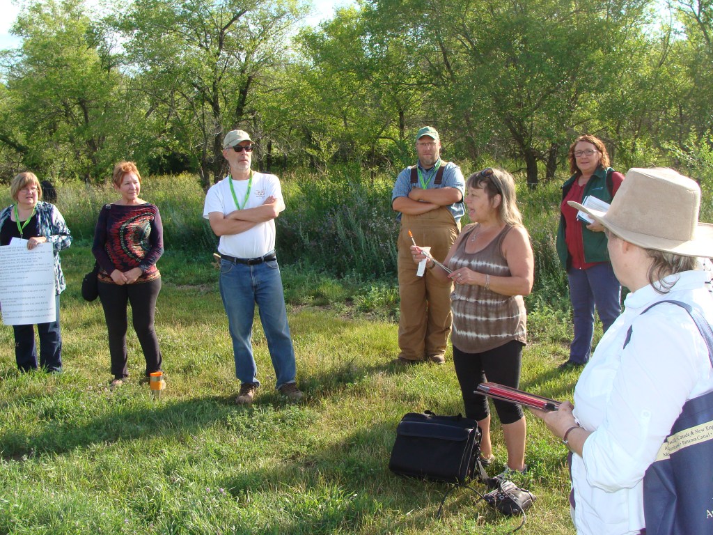 Public Health Nurse Presentation at the Richard St. Barbe Baker Afforestaton Area, Saskatoon, Sk, CA 2016 Community Clean Up