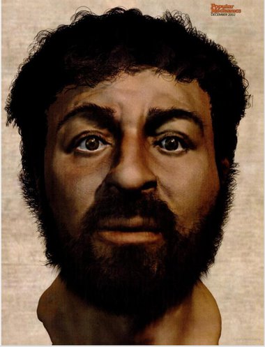 British scientists have stitched together (in 2015) what they say is probably most accurate image of Jesus Christ's real face.