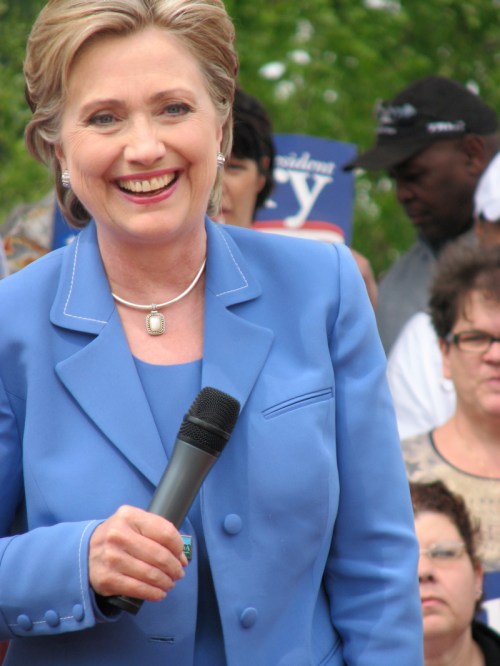 hill in blue