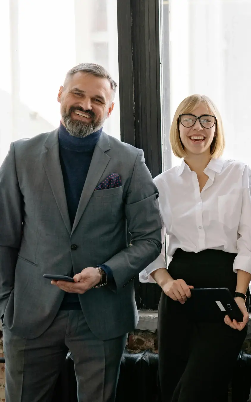 2 office workers