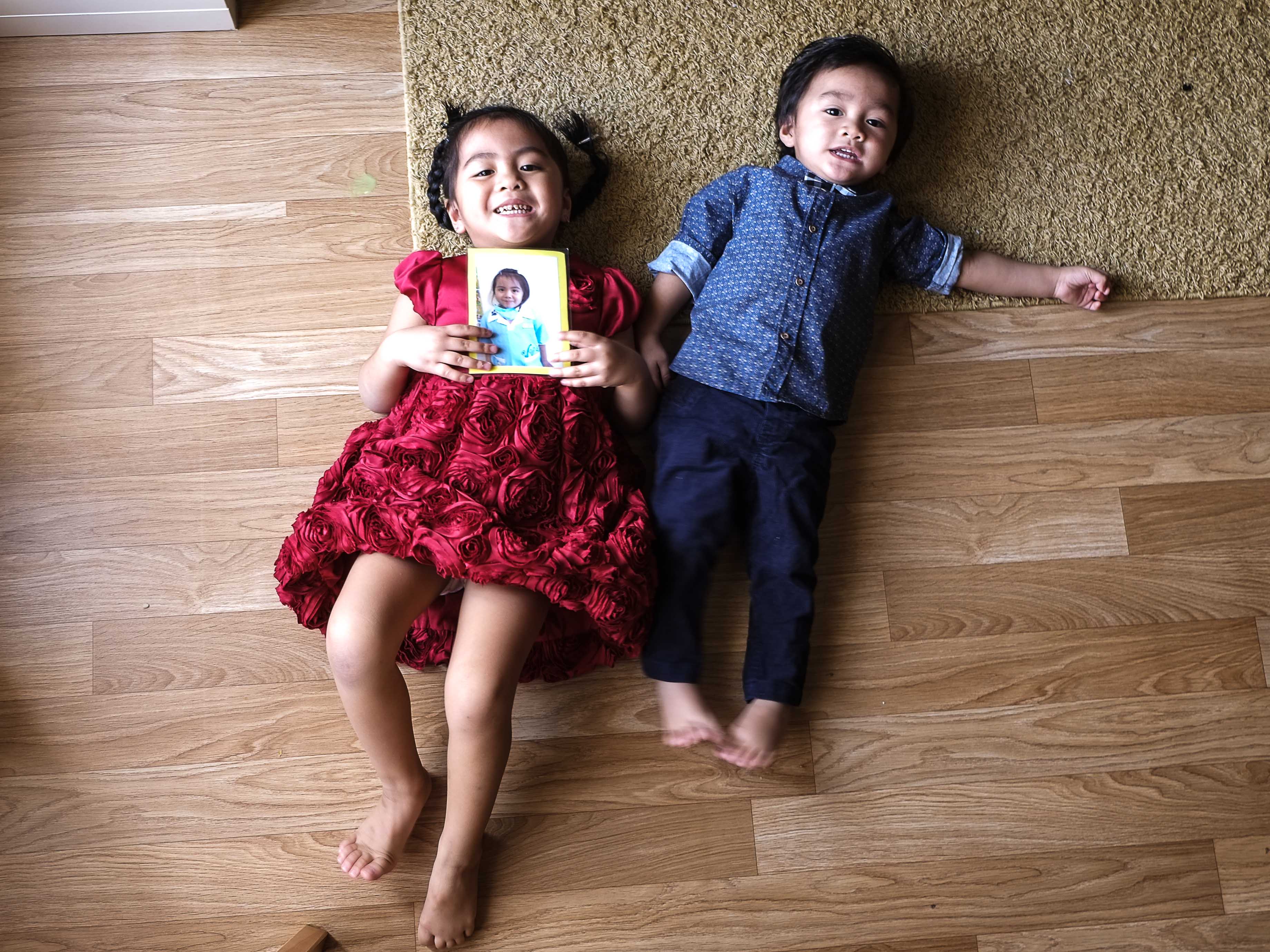 Ate Aria and Kuya Marcus