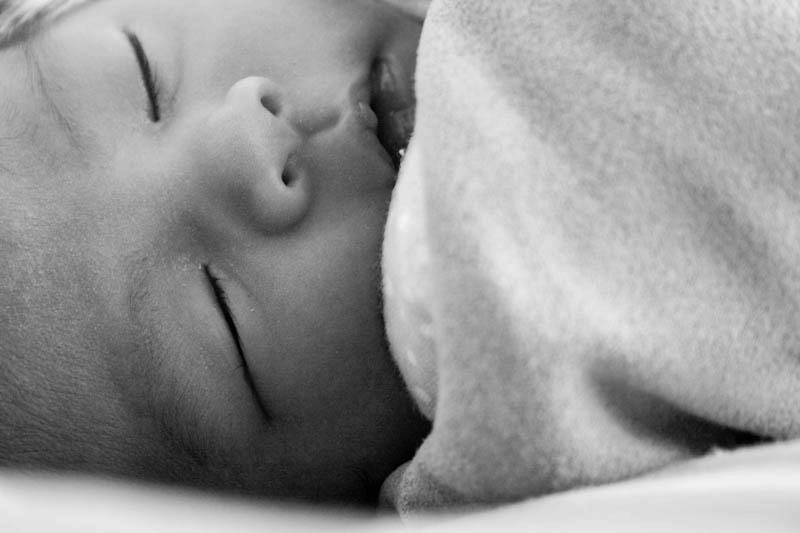 Baby Marcus sleeping baby