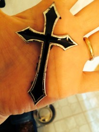 The cross I found while walking to work