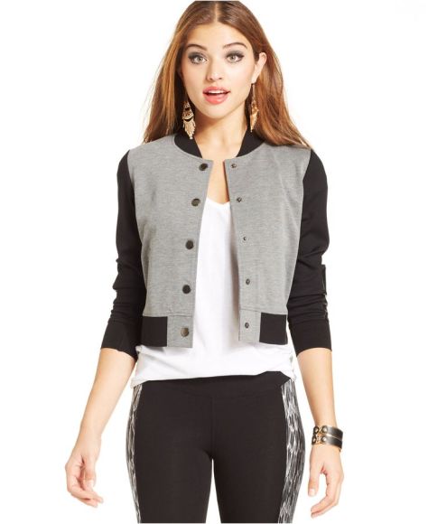 varsity jacket, macys, styledbysteph96
