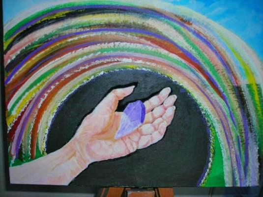 The Crystal Hand.