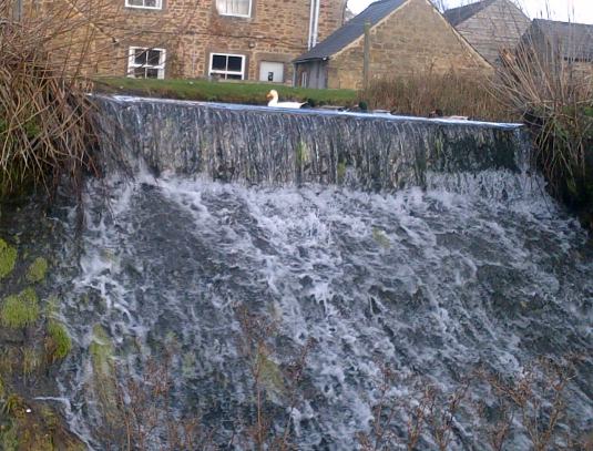 Overspill weir