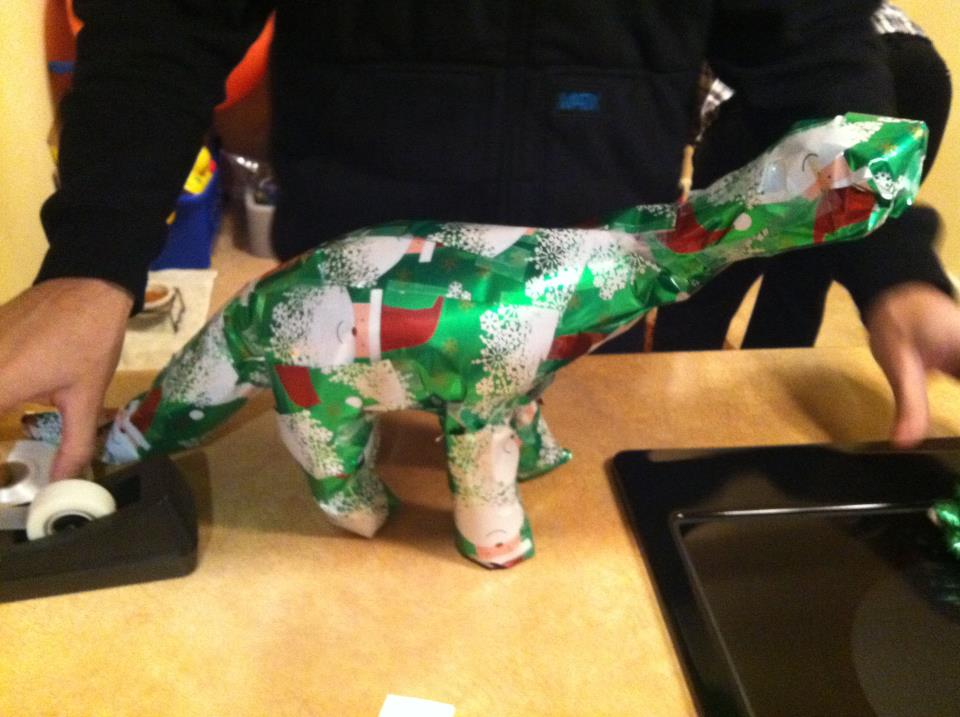 Christmas sauropod