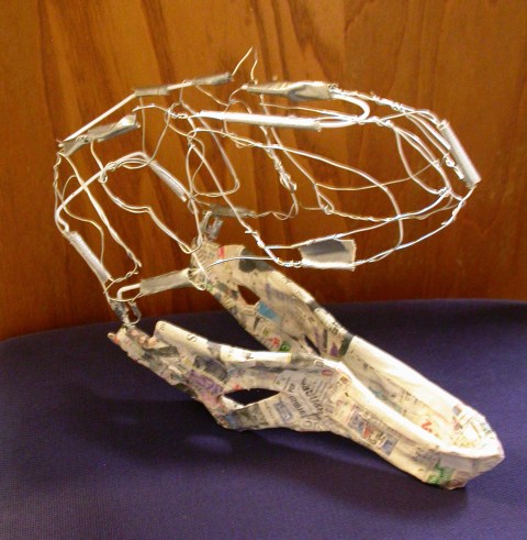 Wire skull