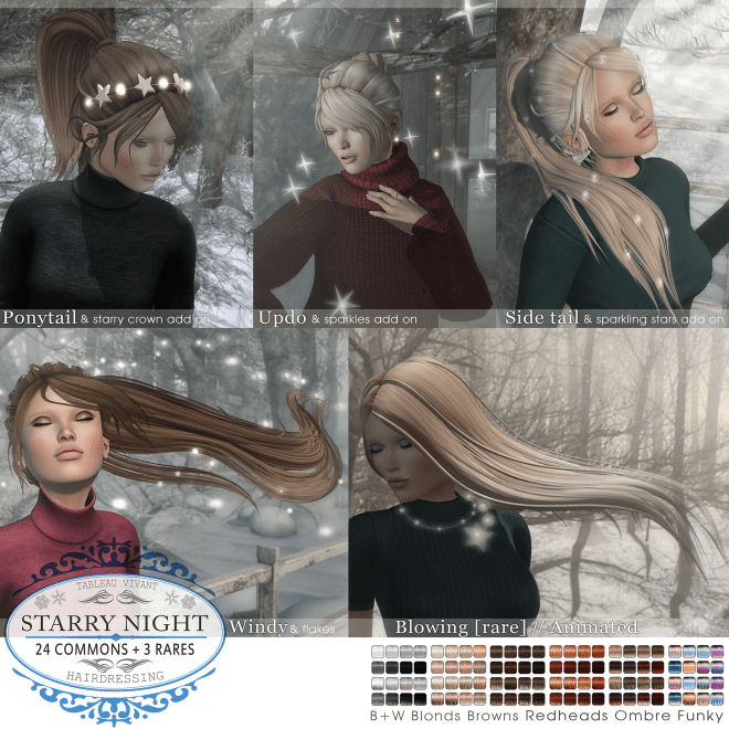 Tableau Vivant Starry Night -