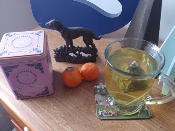 HarneyGreenTeaCoconutDisplayWithDog2