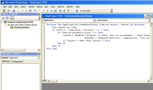 code-outlook-attachment Code for Attachment Detection