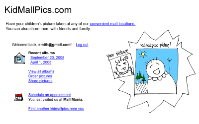 kidmallpics_3 User logged in using OpenID