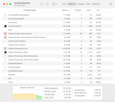 Currently-running programs are kept in a computer's memory