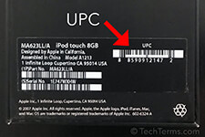 Apple iPod Touch UPC