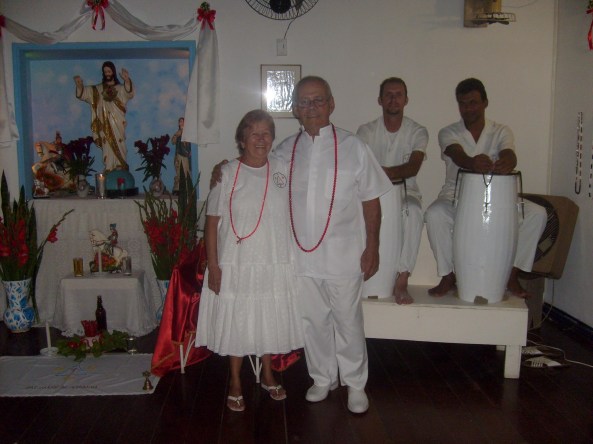 blog Dirigente: Ivo de Carvalho e Mãe Pequena: Helenice de Carvalho - Fundadores da Tenda