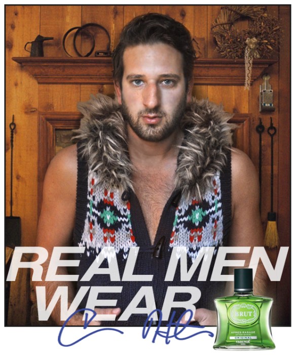 real men wear brut
