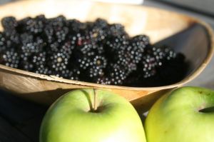 Close up B and Apples