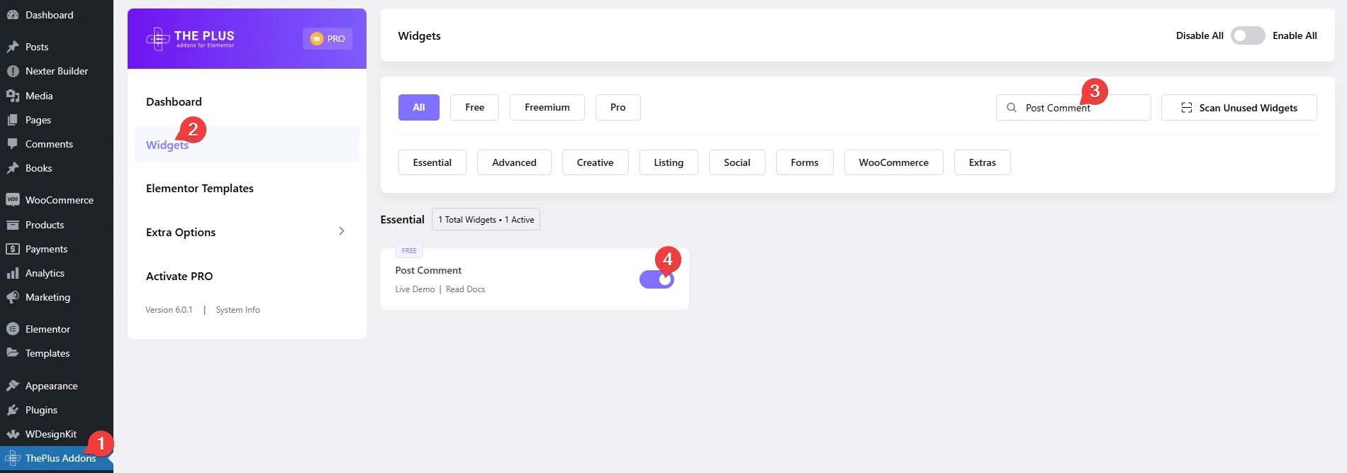 post comment activation 1 | The Plus Addons for Elementor Post comment activation 1 how to customize post comments in elementor blog post? From the plus addons for elementor