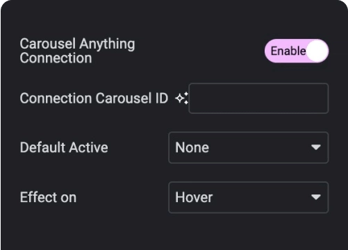 Connect with Carousel Remote | The Plus Addons for Elementor Connect with carousel remote info box for elementor from the plus addons for elementor
