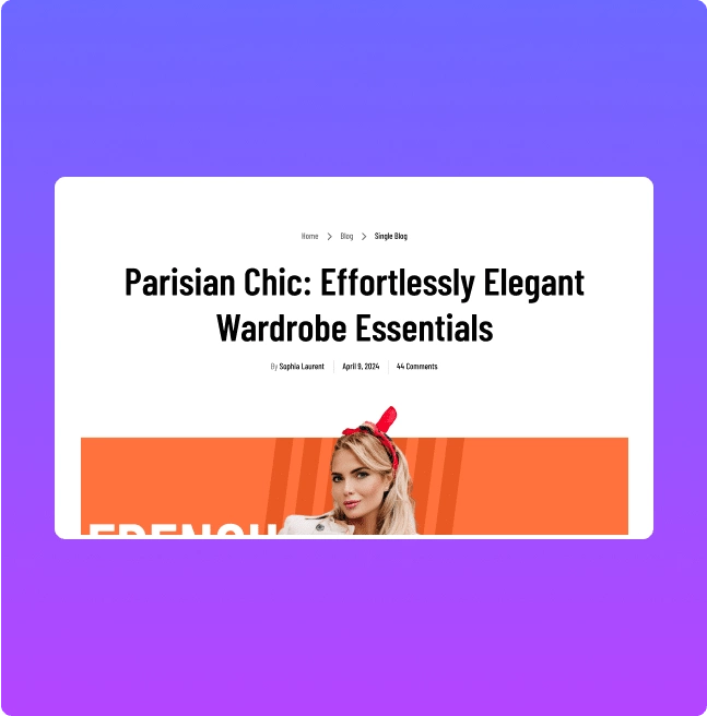 Fashion Blog Post Title | The Plus Addons for Elementor Fashion blog post title post title for elementor from the plus addons for elementor