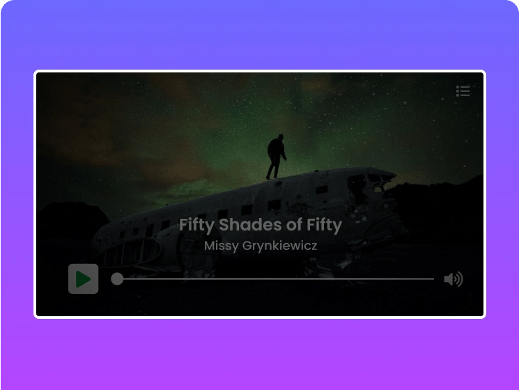 Elementor Audio Player with Custom Background | The Plus Addons for Elementor Elementor audio player with custom background audio & music player for elementor from the plus addons for elementor