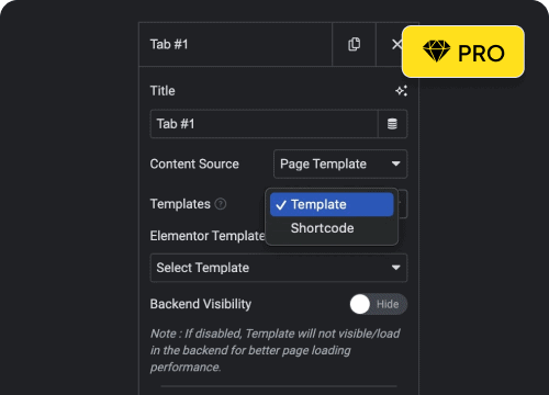 Connect Elementor Template or Place Shortcode Content In Tabs | The Plus Addons for Elementor Connect elementor template or place shortcode content in tabs advanced tabs widget for elementor from the plus addons for elementor