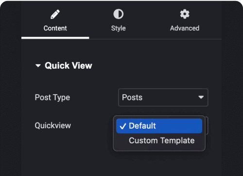 Quick View Mode | The Plus Addons for Elementor Quick view mode multi step checkout for woocommerce from the plus addons for elementor