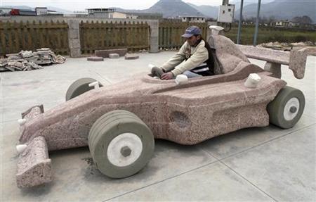 What the car lacked in speed it made up for in terms of driver protection.