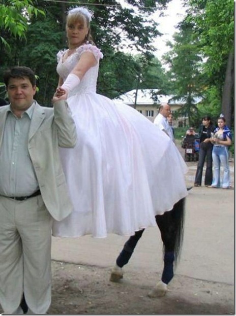 Although, of course, in many places, interspecies marriages are still frowned-upon.